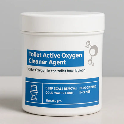 Toilet Active Oxygen Cleaner Agent, All Purpose Cleaning Powder Toilet Bowl Foam Cleaner ( Pack Of 2 )