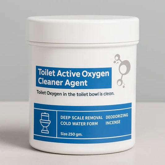 Toilet Active Oxygen Cleaner Agent, All Purpose Cleaning Powder Toilet Bowl Foam Cleaner ( Pack Of 2 )