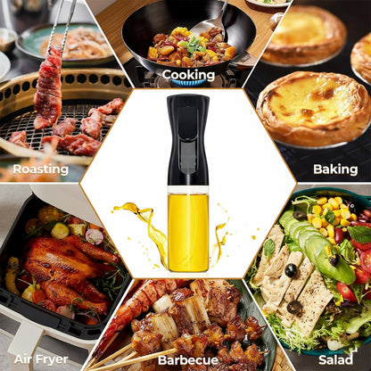 2 in 1 Olive Oil Sprayer and Oil Dispenser Bottle for Kitchen