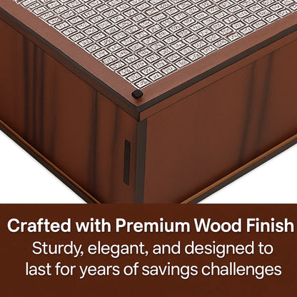 Wooden Money Saving Piggy Bank