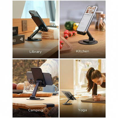 Rotatable and Foldable Phone Holder