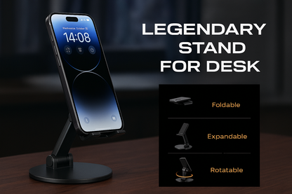 Rotatable and Foldable Phone Holder